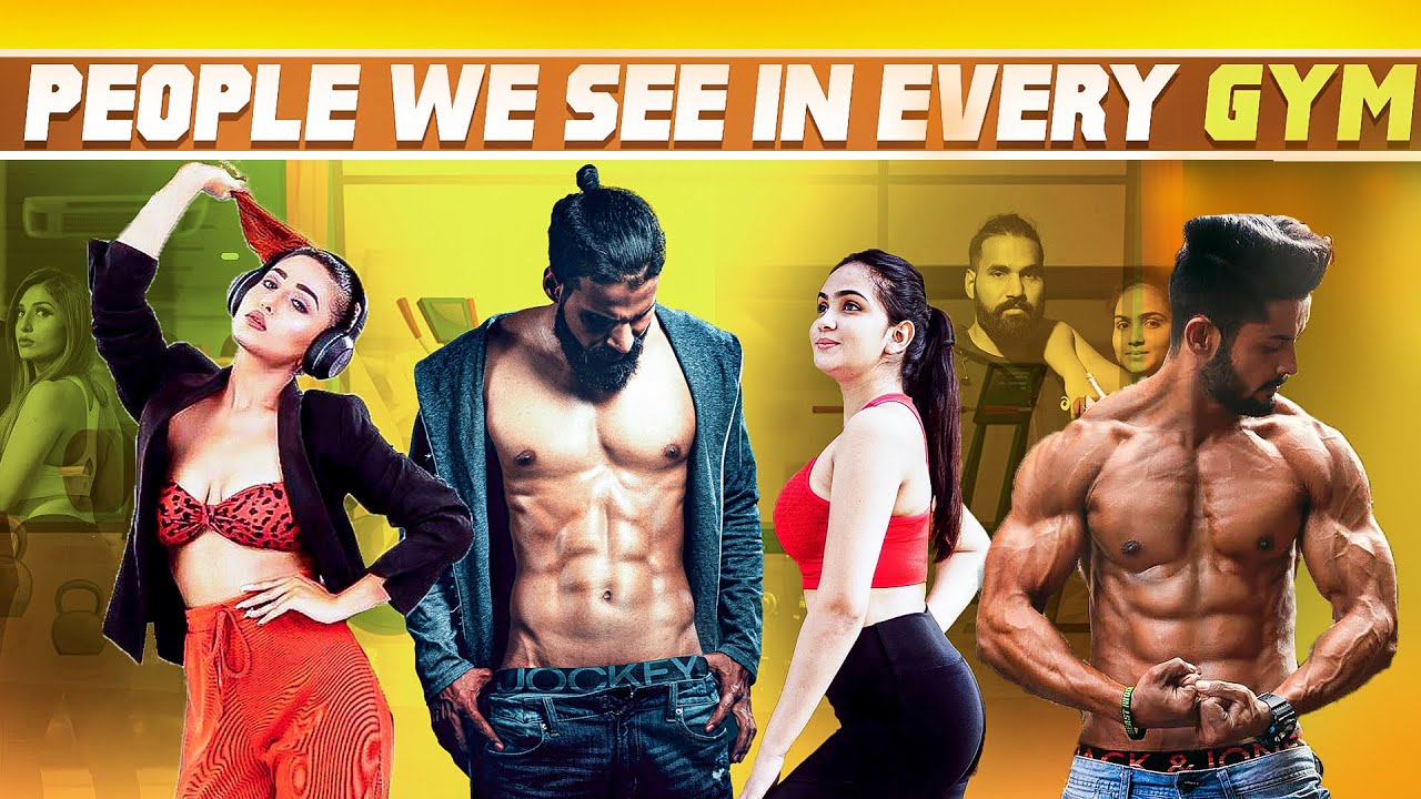 Types Of Peoples In Gym | Sanju Sehrawat | Make A Change