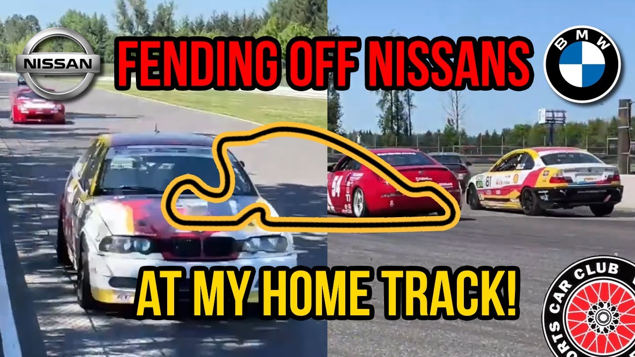 2023 SCCA Hoosier Super Tour Portland T3 Race 1 - BMW Spec E46 - Onboard + Broadcast Edit