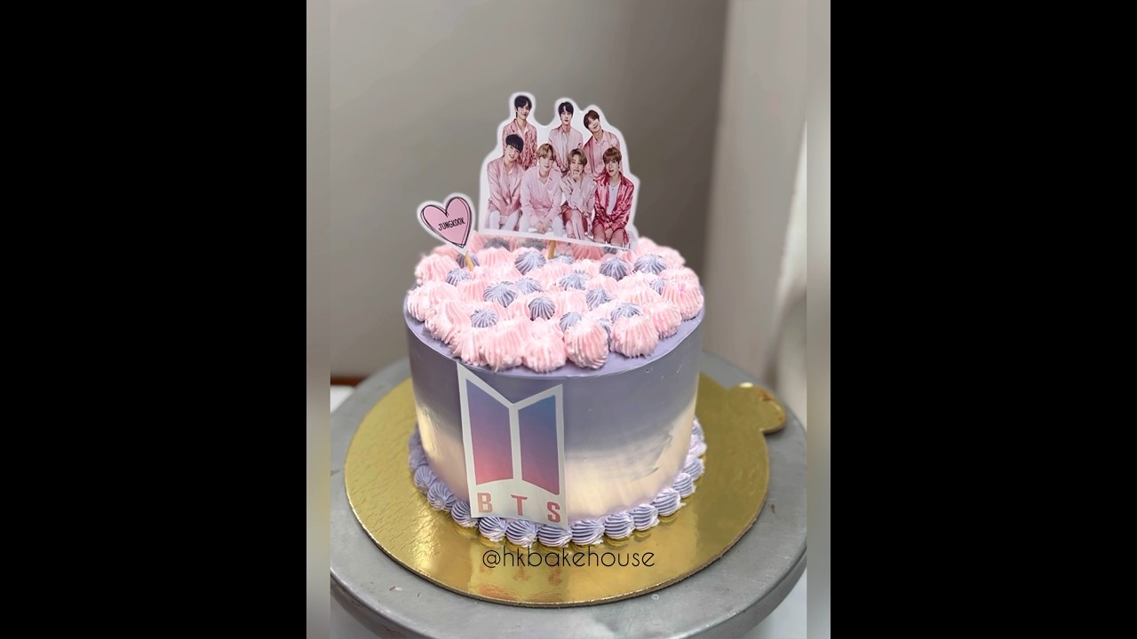 Cake for BTS Army 💜BTS LOVERS cake design😍 