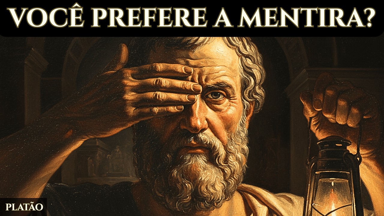 PLATÃO: A Sua Vida é uma MENTIRA (E Você Sabe Disso) | A Alegoria da Caverna Revisitada