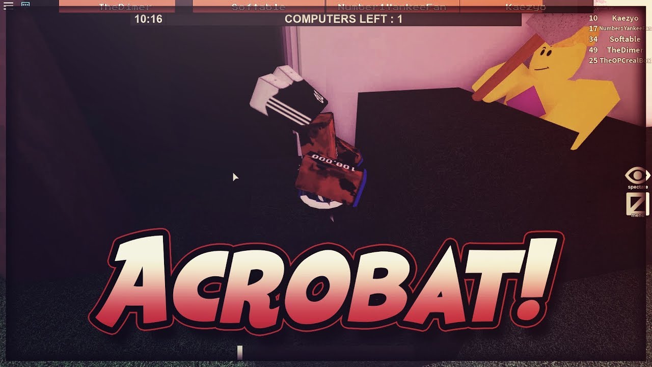 АКРОБАТ! [Сбегите из комплекса ROBLOX]