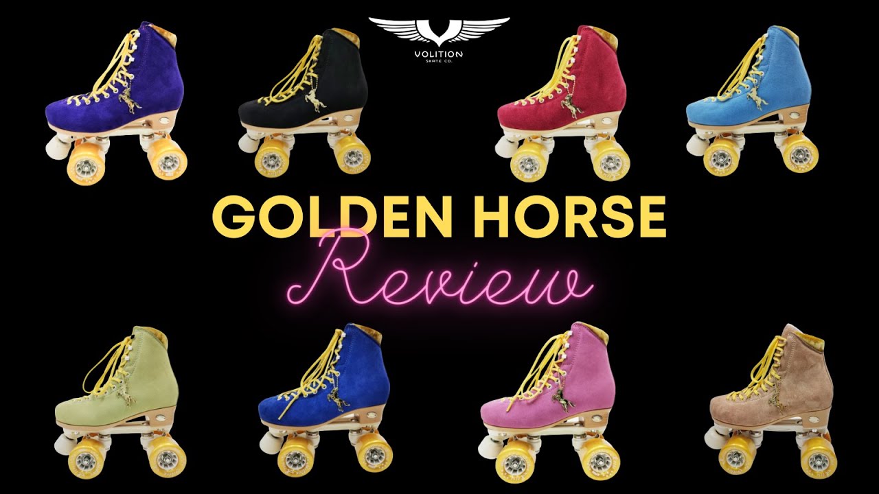 Golden Horse Street Magic Suede Roller Skates Unboxing & Review