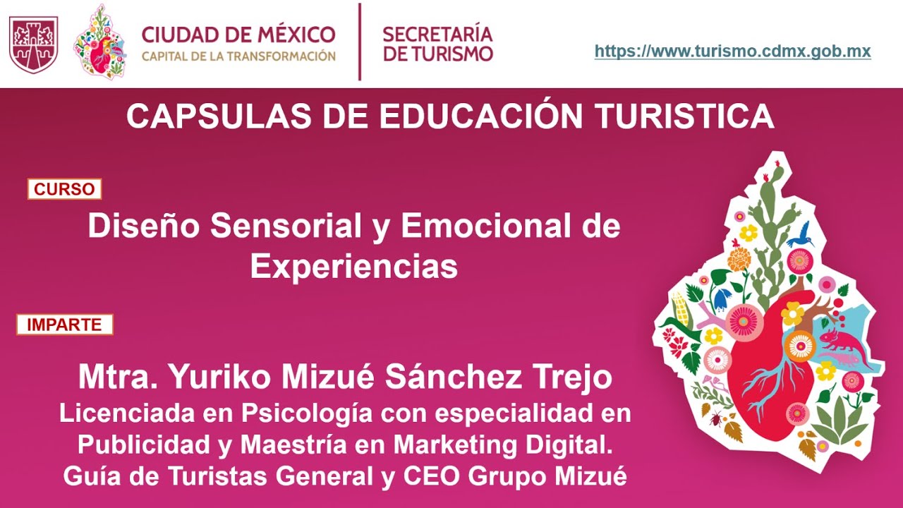 Cápsula 10. Diseño Sensorial y Emocional de Experiencias. Con Vero Moreno con Yuriko Mizué Sánchez.