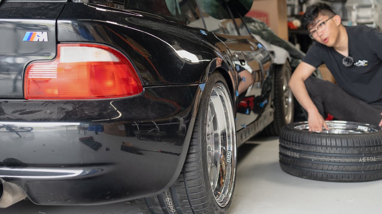 Test Fitting The Wheels I Waited 9 Months For! | EP.13 BMW M Coupe Project