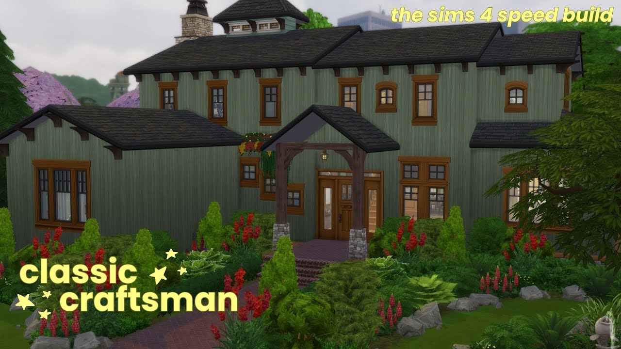 classic craftsman | the sims 4 speed build