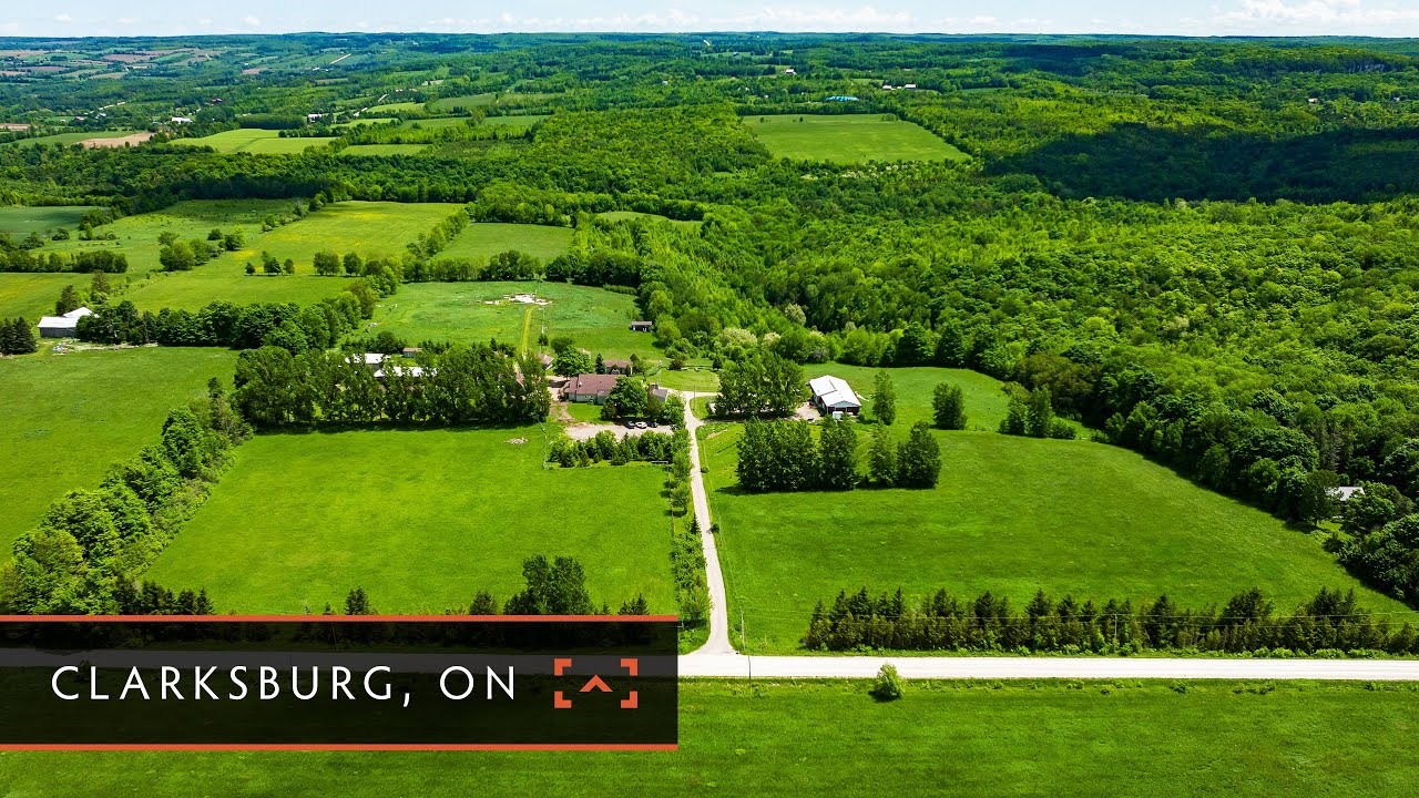 A magnificent piece of land for sale in Clarksburg, Ontario, Canada￼