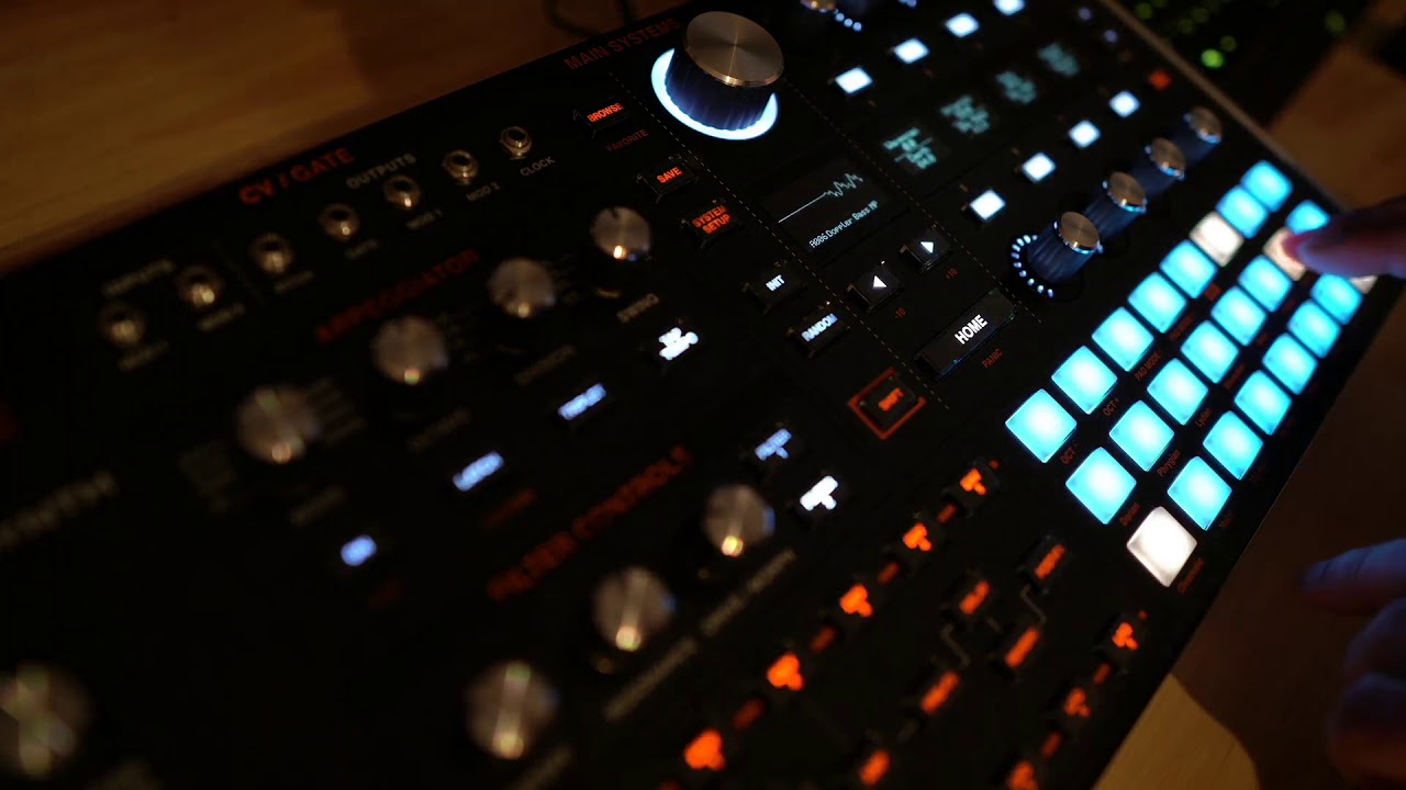 ASM Hydrasynth Desktop Demo Patches A001 - A010 No Talking