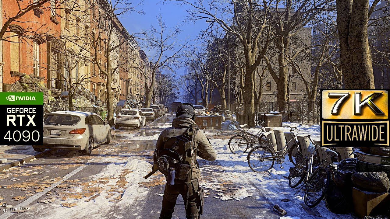 [7K Ultrawide] The Division 2023 Epic Cinematic Graphics Mod [AMV] RTX 4090