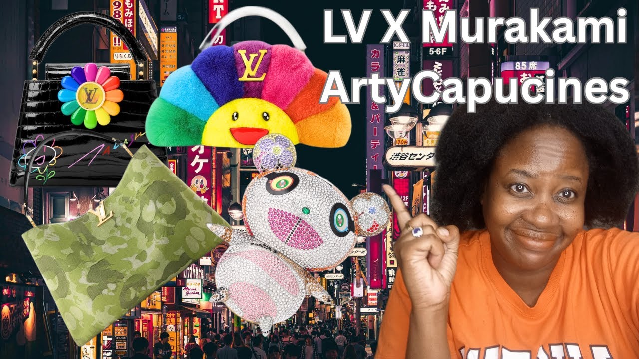 LOUIS VUITTON TAKASHI MURAKAMI ARTYCAPUCINES!! ~ NEW CAPUCINES FROM LV || HAYA GLAMAZON (SUBTITLES)
