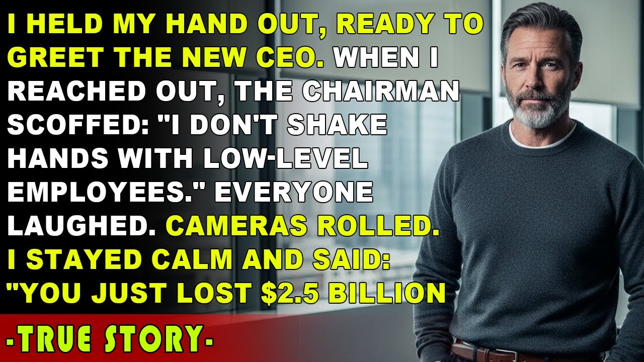 “I Don’t Shake Hands With Low-Level Employees,” the Chairman Said—Next Morning, $2.1B Vanished