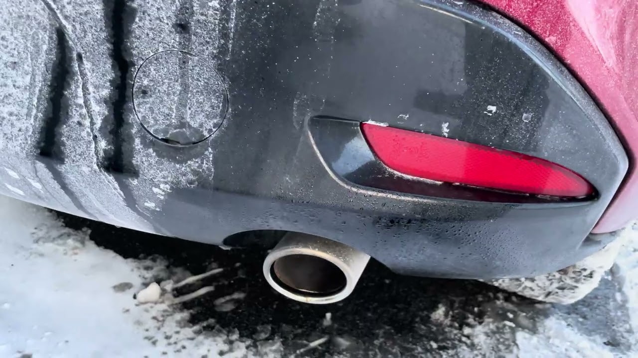 Heat waves and fumes with engine off in 4℉