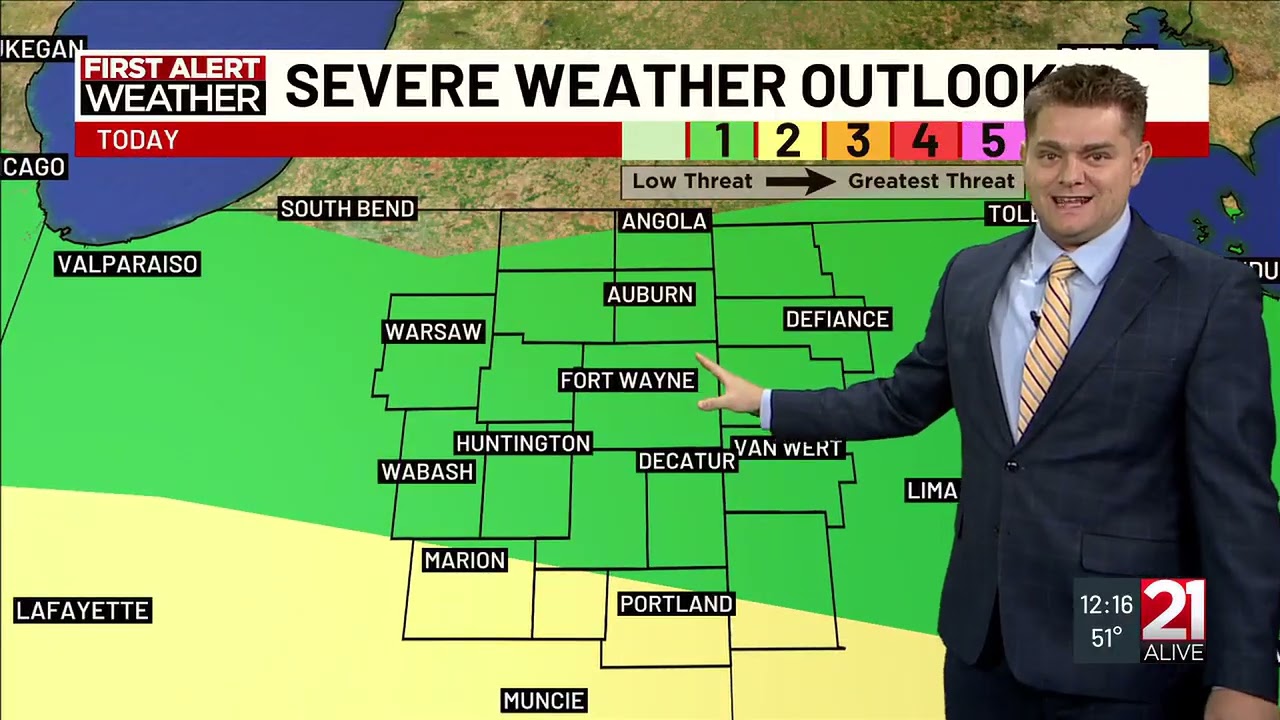 Severe storms expected in Indiana on Thursday | February 19, 2026