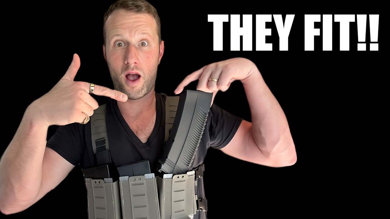 The Best Mag Pouches for Tokyo Marui Saiga 12 Mags!!