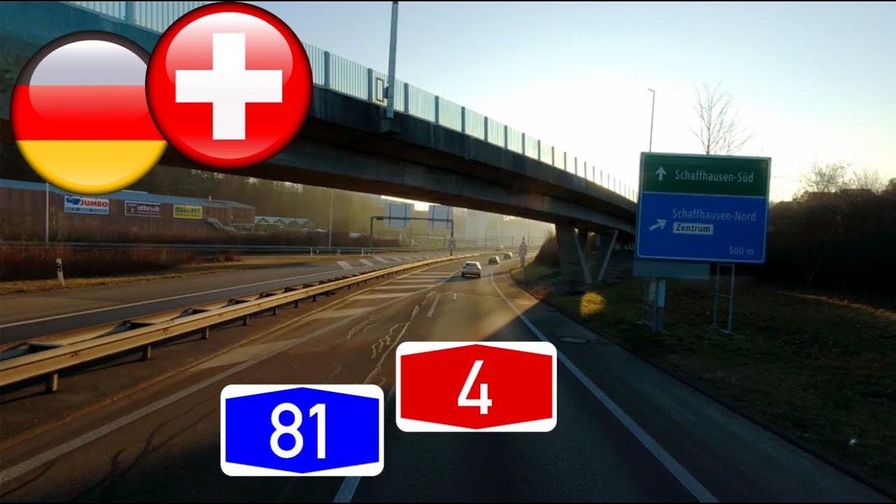 Германия-Швейцария: через таможню Тайнген / Germany-Switzerland: via Teingen customs