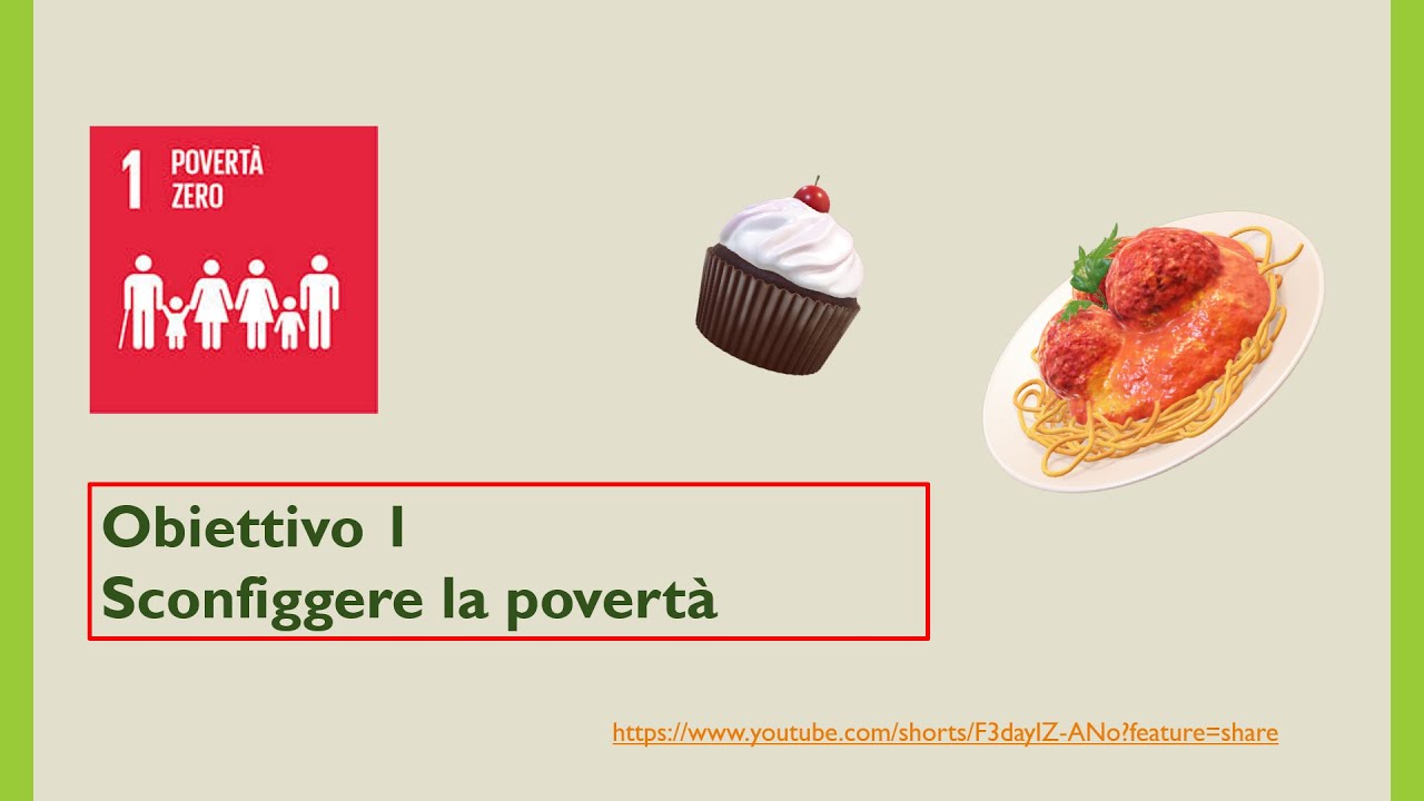 Obiettivo1: sconfiggere la povertà