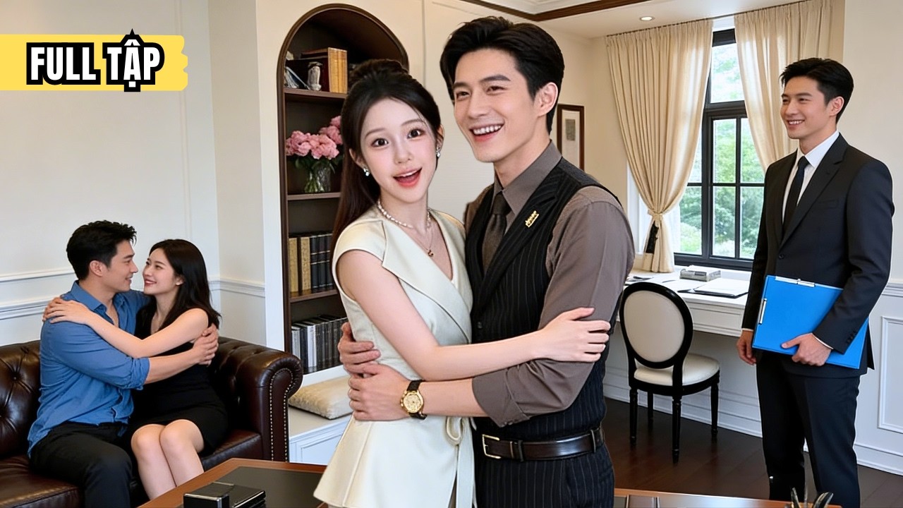 Bắt quả tang chồng với b&eacute; ba, thư k&yacute; nhỏ hủy h&ocirc;n lọt v&agrave;o mắt xanh của sếp, bị anh bắt về l&agrave;m vợ iu