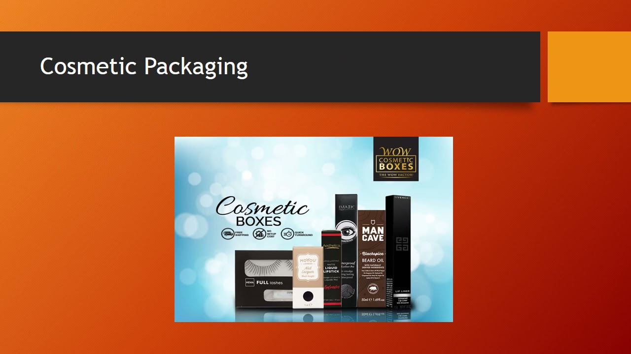Cosmetic Packaging Boxes