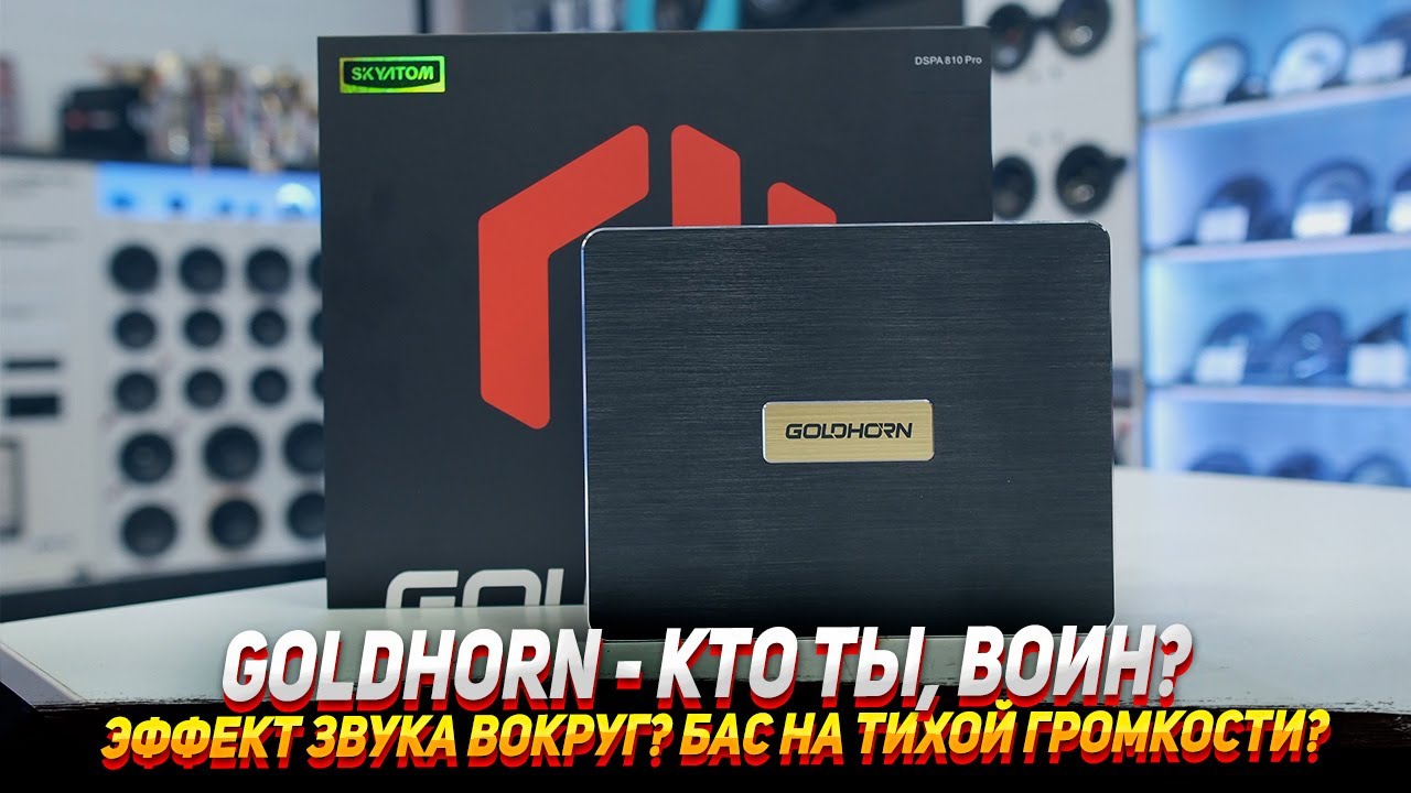 GOLDHORN DSPA 810 Pro - Обзор и установка