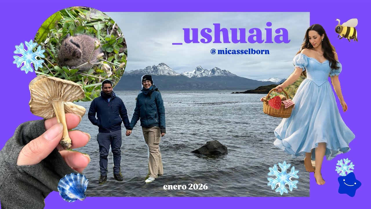 Siendo princesa en un bosque de Ushuaia