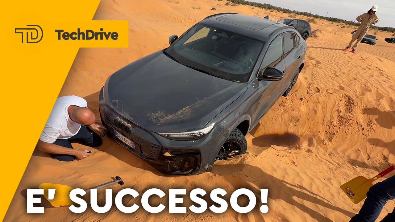 Nel SAHARA con AUDI SQ6. Il SUV SPORTIVO tra le DUNE