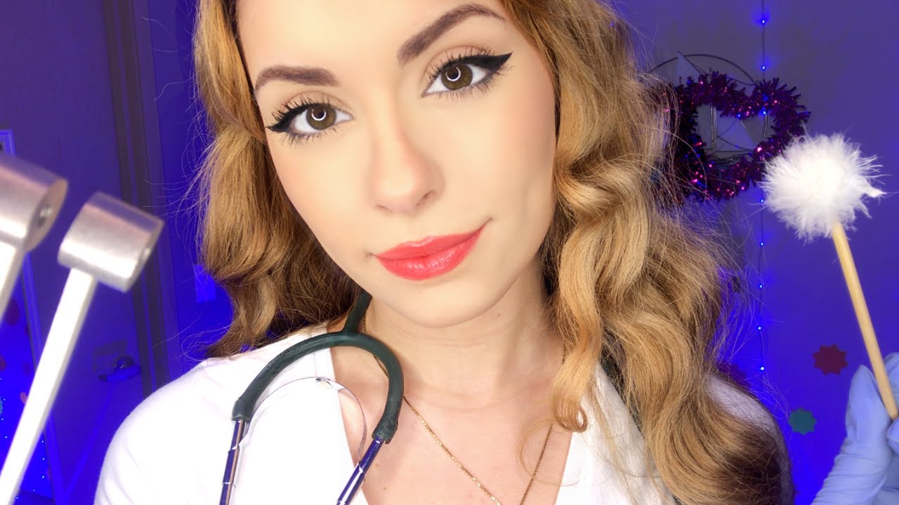 ASMR Ear Exam for EAR INFECTION, Ear Cleaning Hearing Test Roleplay 👂 Medical Otoscope, Tuning Fork