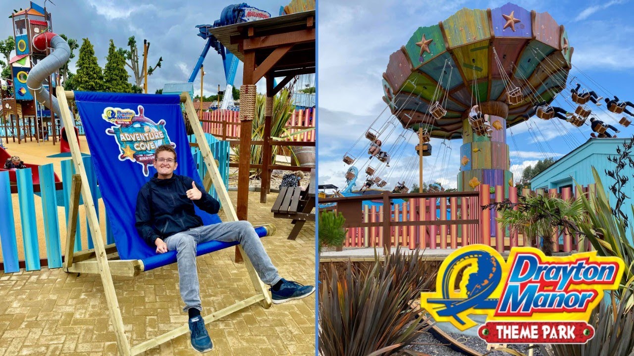 Adventure Cove Is OPEN! Drayton Manor NEW For 2021 Nautical Themed Area