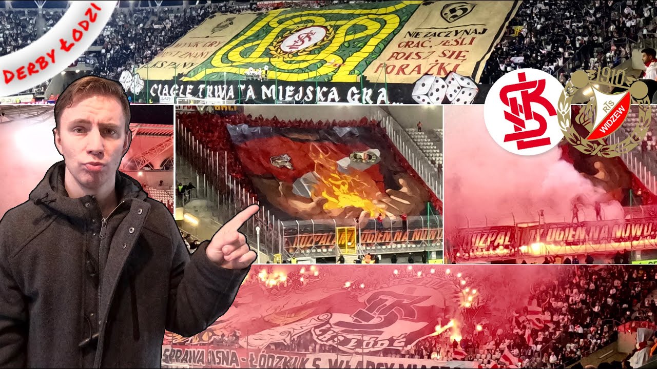 PYRO PARTY at the 70th Derby of Łódź • ŁKS ŁÓDŹ - WIDZEW ŁÓDŹ Matchday Experience