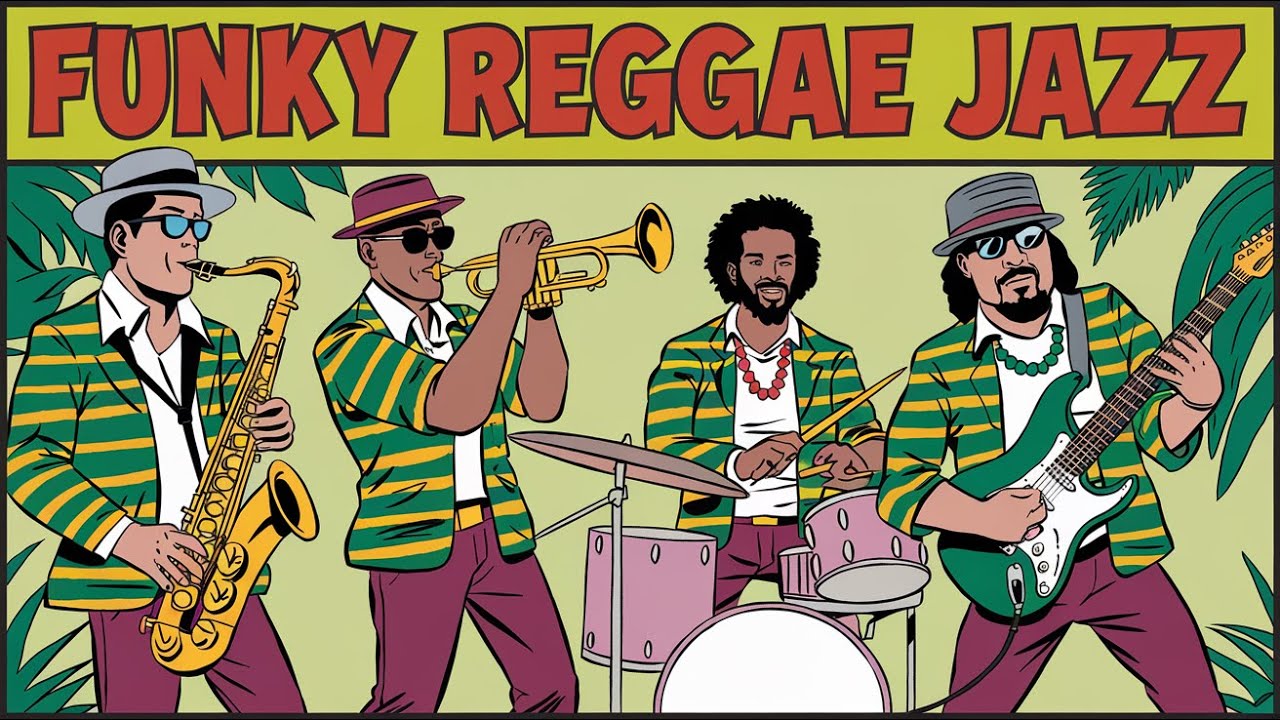 Funky Reggae Jazz - 8 Tracks - Instrumental