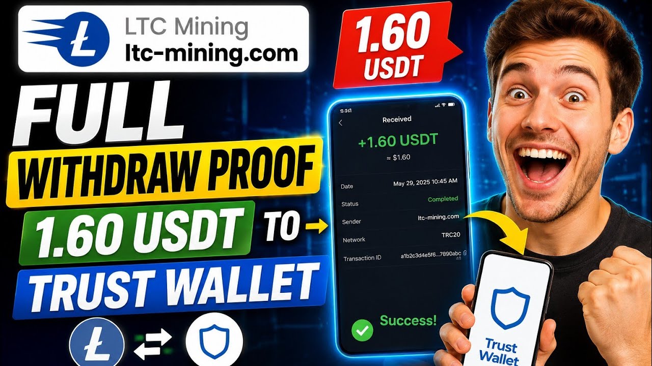 ✅ LTC-Mining.com | New Free Crypto Cloud Mining Site 🤑 || Cloud Mining || BTC Mining || LTC Mining