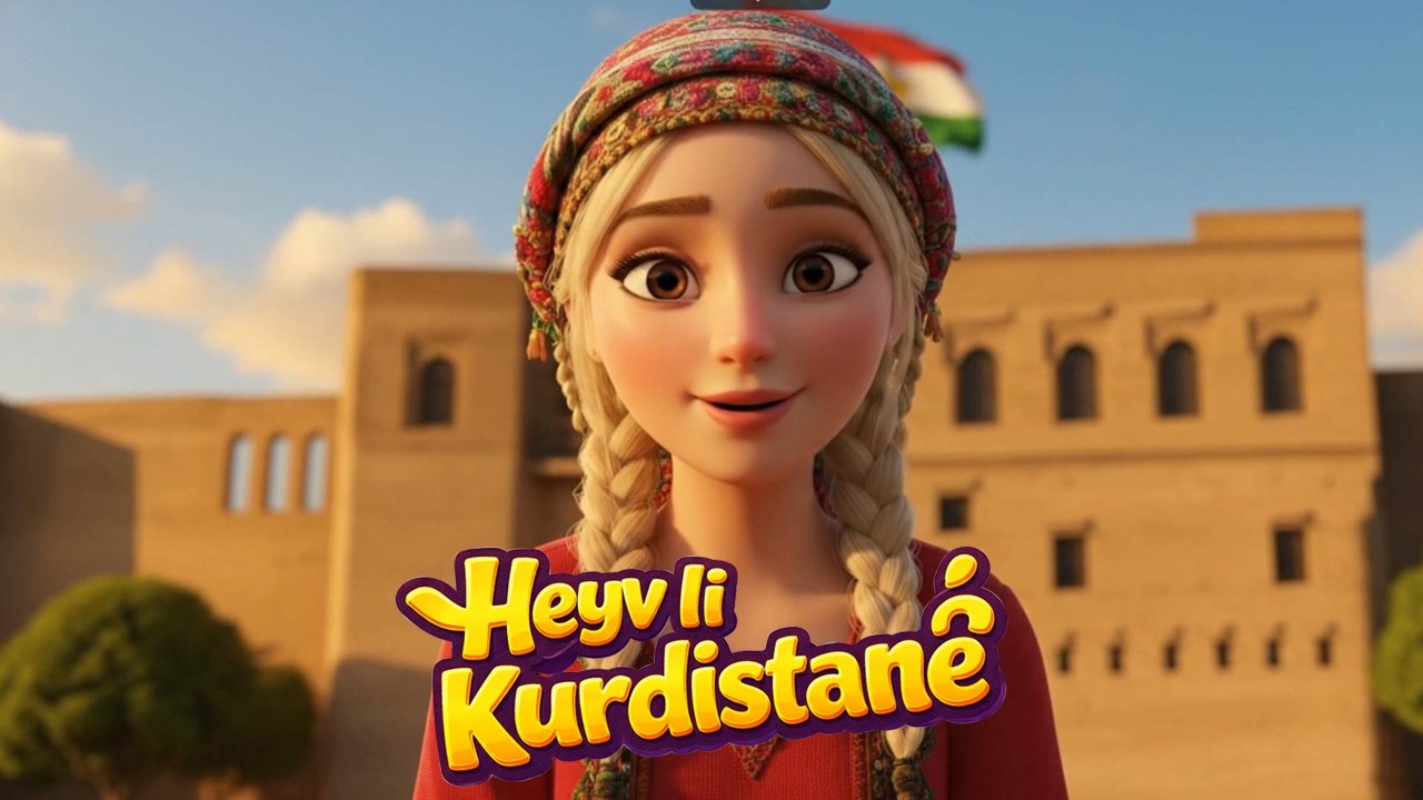 Heyv li Kurdistan&ecirc; | أغنية أطفال كوردية 🌙