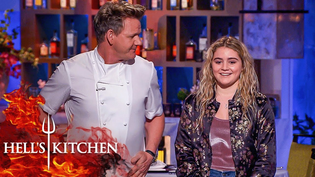Tilly Ramsay Judges Hell's Kitchen Chefs' Sweet 16 Creations | Cooking For Gordon's Daughter