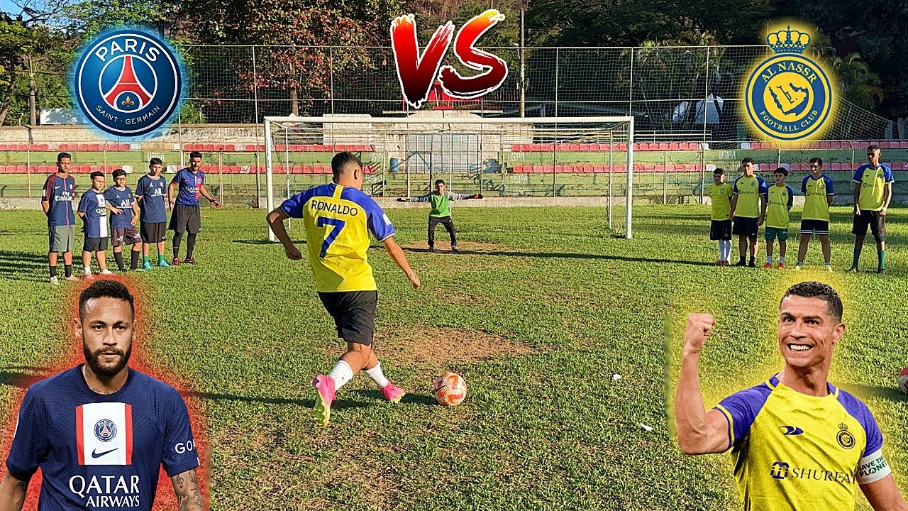 PSG VS AL NASSR DISPUTA DE PÊNALTIS NEYMAR VS CR7 QUEM VENCEU? ‹ Hariston ›