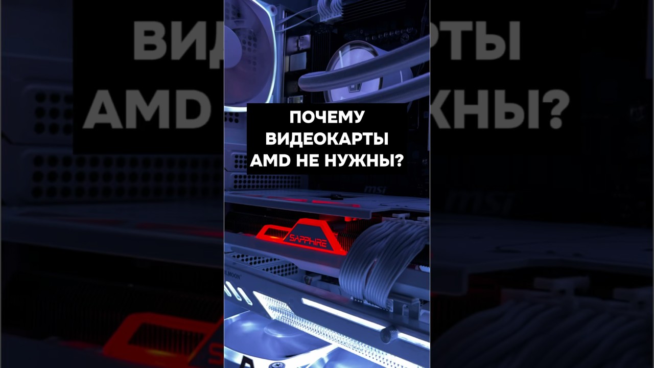 Почему видеокарты AMD никому не нужны? #пк #игры #сборкапк #игровойпк #видеокарта #pc #games