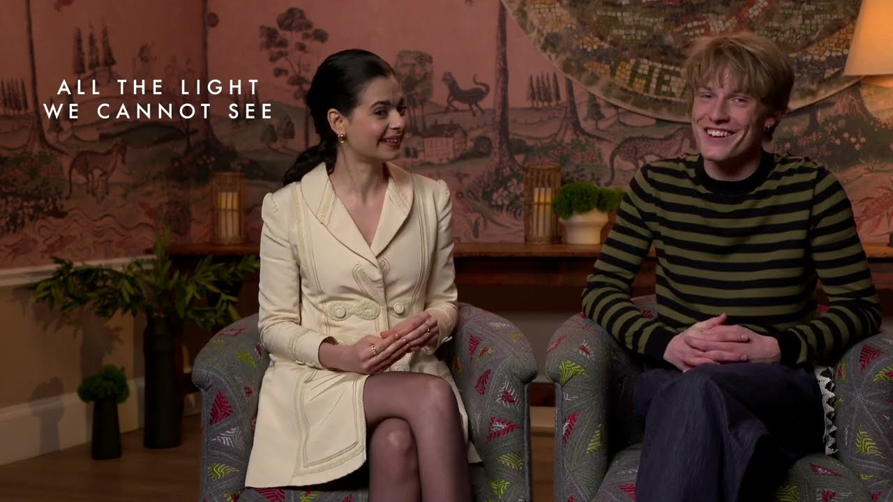 ALL THE LIGHT WE CANNOT SEE Interview with Aria Mia Loberti & Louis Hofmann