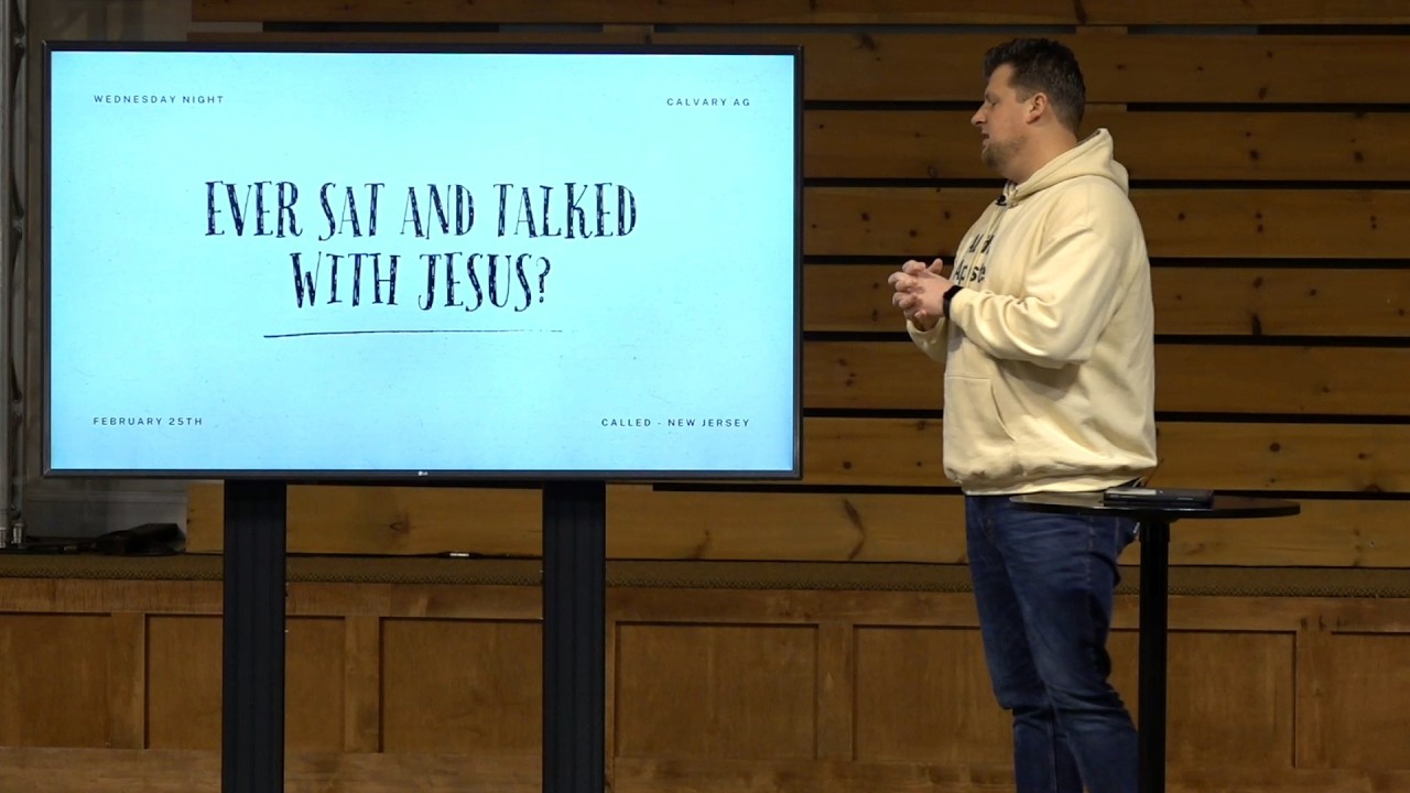 Ever Sat and Talked with Jesus?