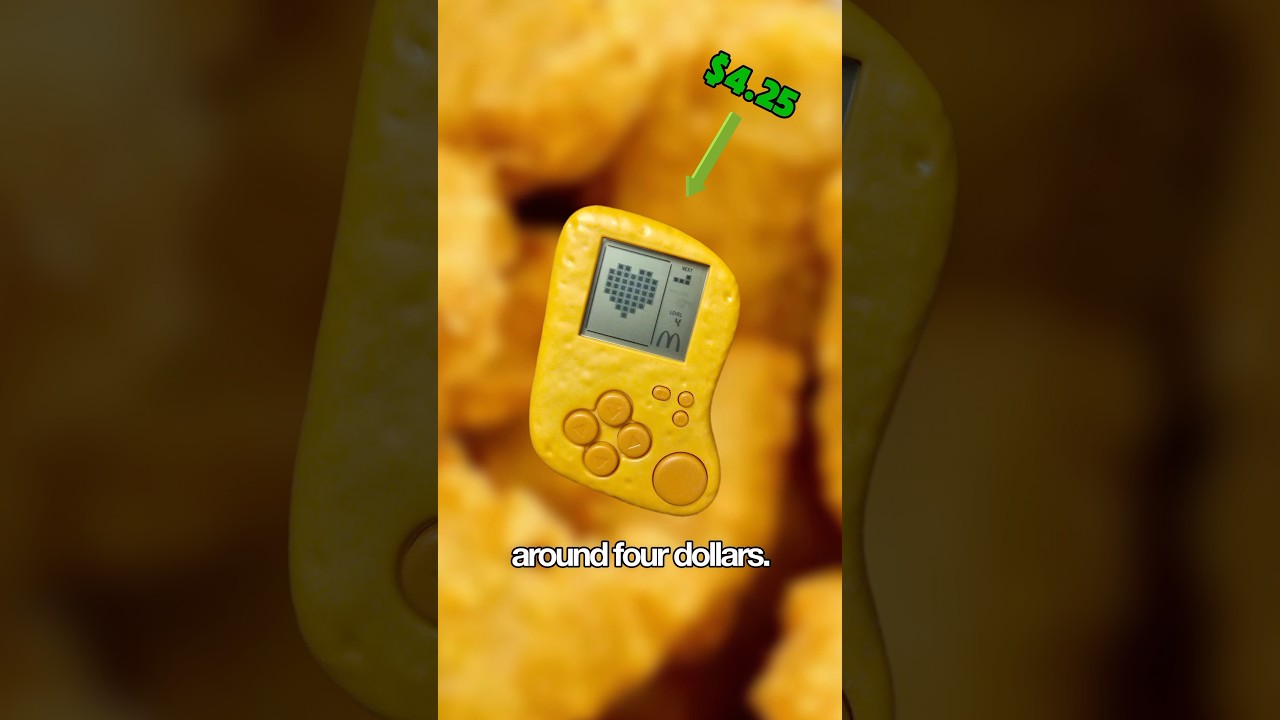 В McDonald's ЕСТЬ ИГРОВАЯ КОНСОЛЬ!