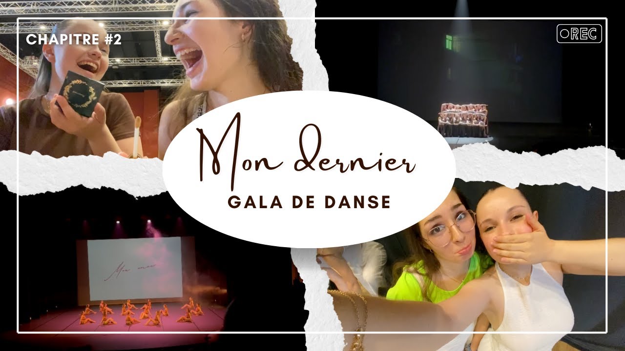 Fin d'un chapitre : mon dernier gala