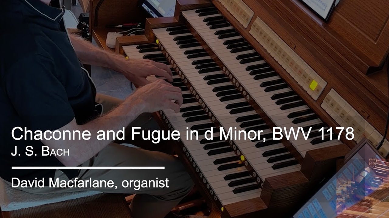 Bach - Chaconne, BWV 1178. Newly discovered youthful work by Bach.