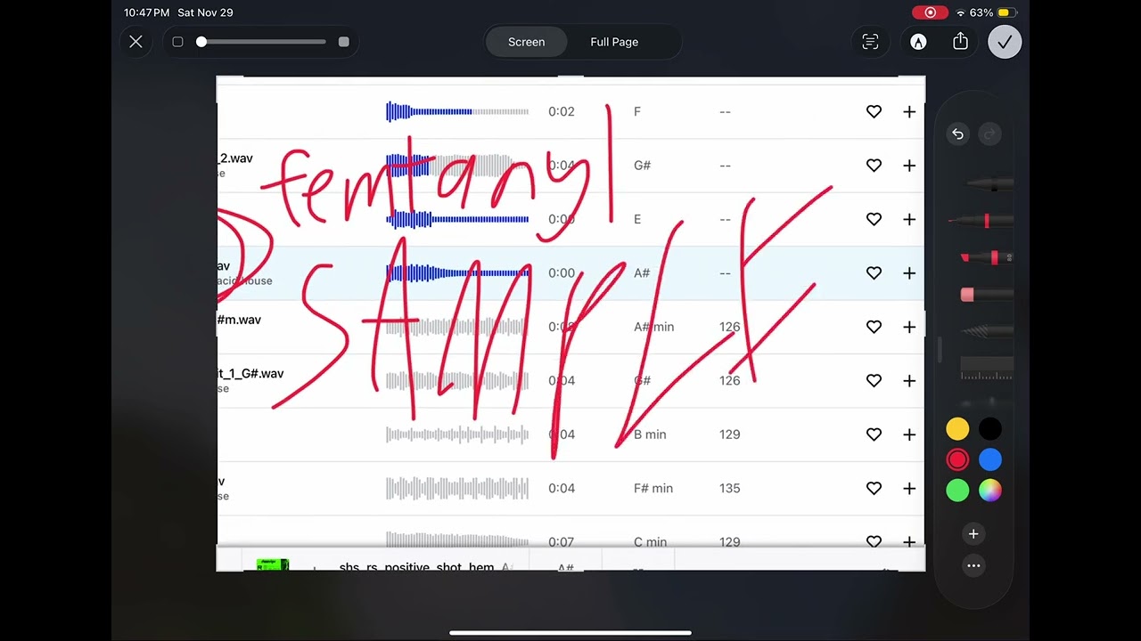 FEMTANYL SAMPLE???