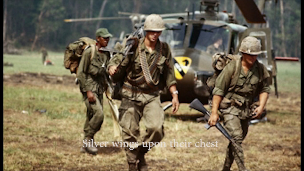 Ballad of the Green Berets Lyrics with Vietnam Pictures