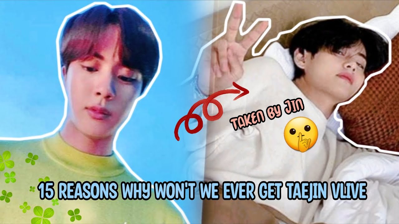 Taejin / JinV: 15 reasons why won't we ever get Taejin live!