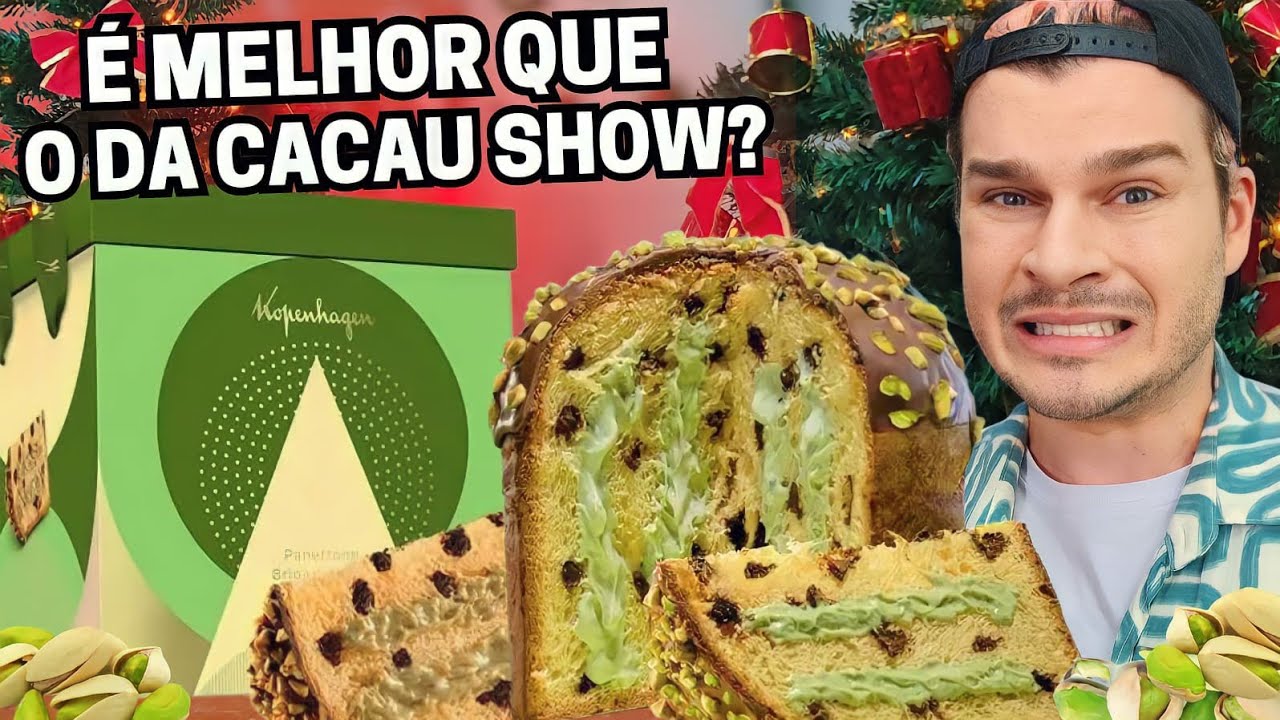 PANETONE DE PISTACHE DA KOPENHAGEN 2023 É BOM? Vale a pena?