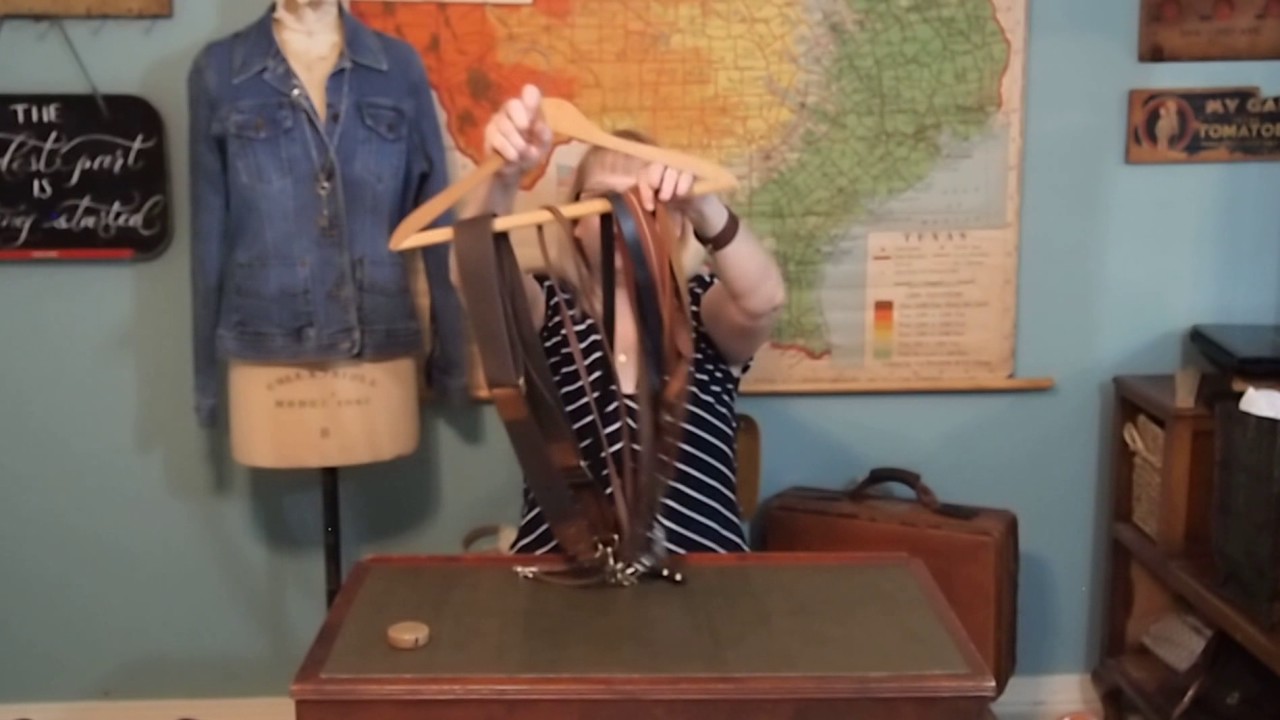 Organizing those Detachable Bag Straps