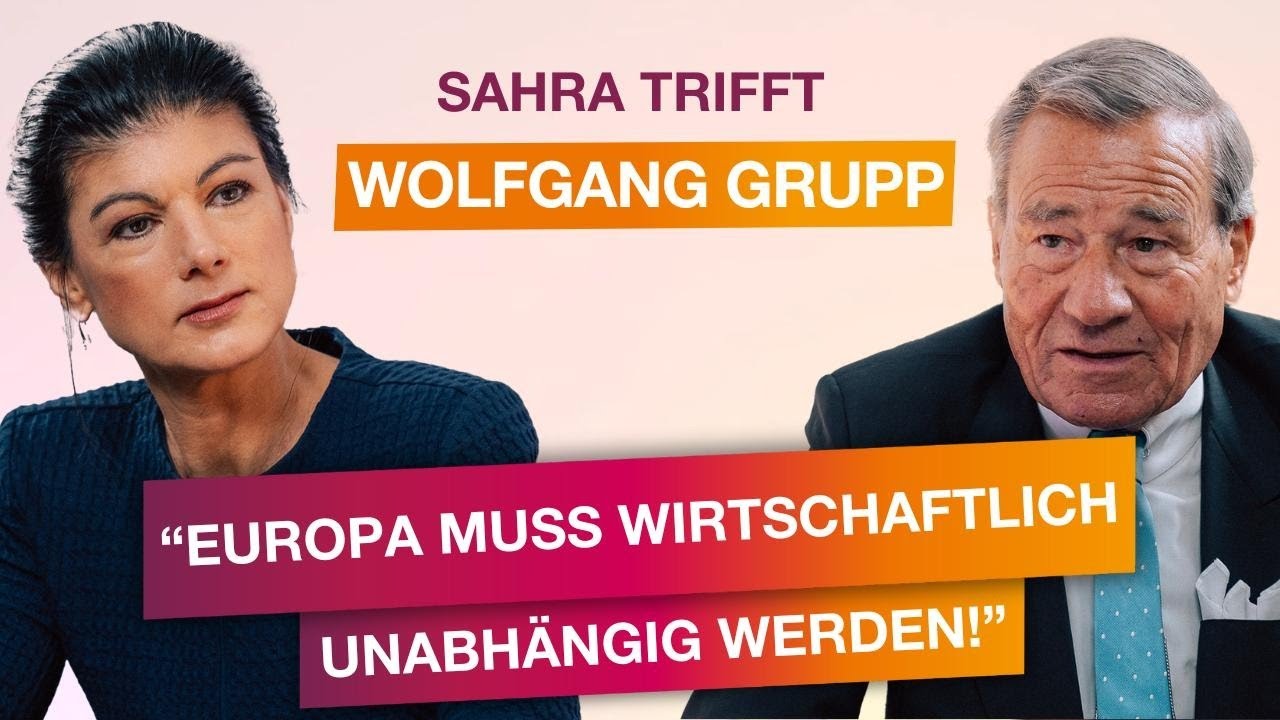 „Sahra trifft“ Wolfgang Grupp: „Ich darf es Trump nicht übelnehmen, dass er sagt: America First!“