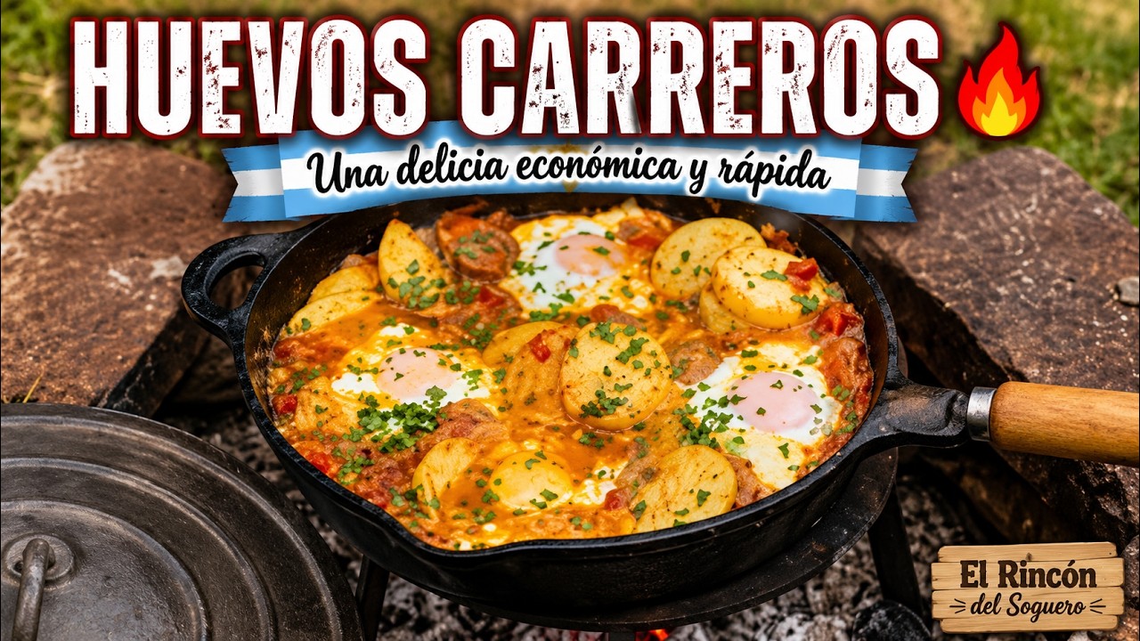¿Cómo Preparar Huevos Carreros?🍳🐔¡Fácil, Rápido y Delicioso!🍳🐔 #HuevosCarreros