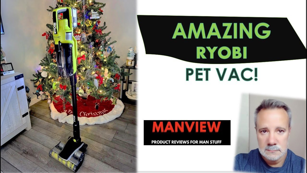 RYOBI ONE+ HP 18V Brushless Cordless Pet Stick Vacuum