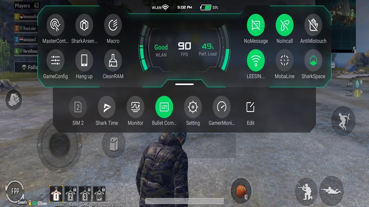 Black shark 4 Playing Pubg Mobile uncut!!