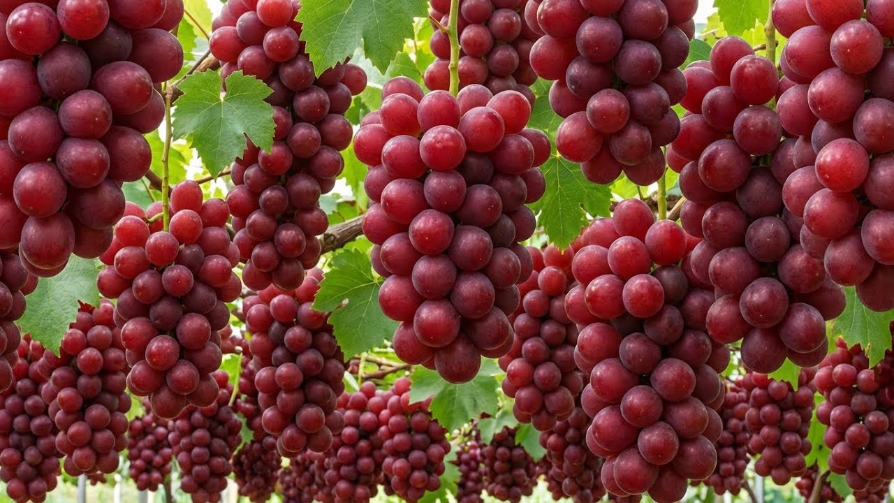 How Ruby Roman Grapes Are Grown | Japan’s Most Luxurious Giant Grapes