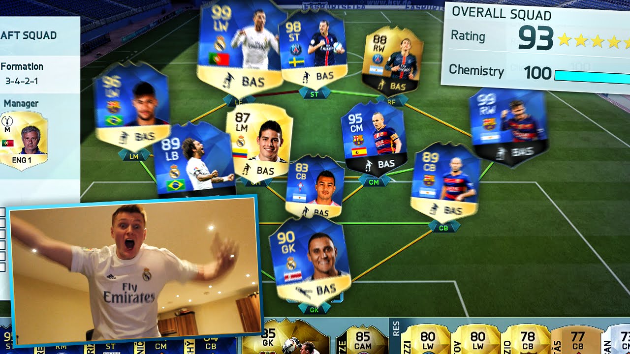 HOLY SH*T A 193 RATED FUT DRAFT!!!