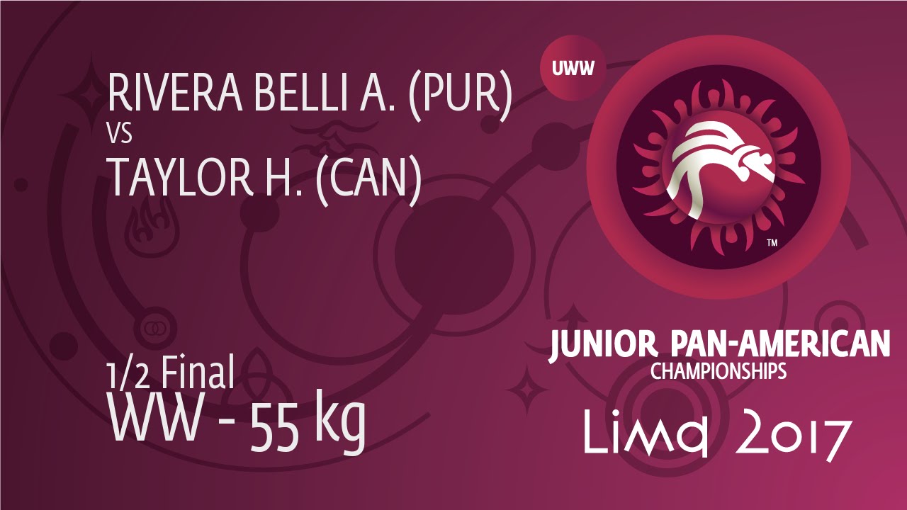 1/2 WW - 55 kg: H. TAYLOR (CAN) df. A. RIVERA BELLI (PUR), 11-6